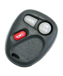 Alternative view of 1999-2001 Chevrolet Silverado 3-Button Key Fob Remote (FCC: KOBUT1BT, P/N: 15732803)