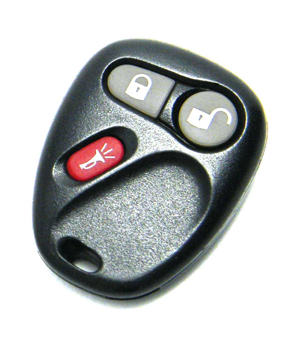 2004-2006 Cadillac SRX 3-Button Key Fob Remote Memory #2 (L2C0005T, 12223130-50, 12223131)