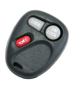 Alternative view of 2001-2002 GMC Yukon XL 3-Button Key Fob Remote (FCC: KOBLEAR1XT, P/N: 15042968)