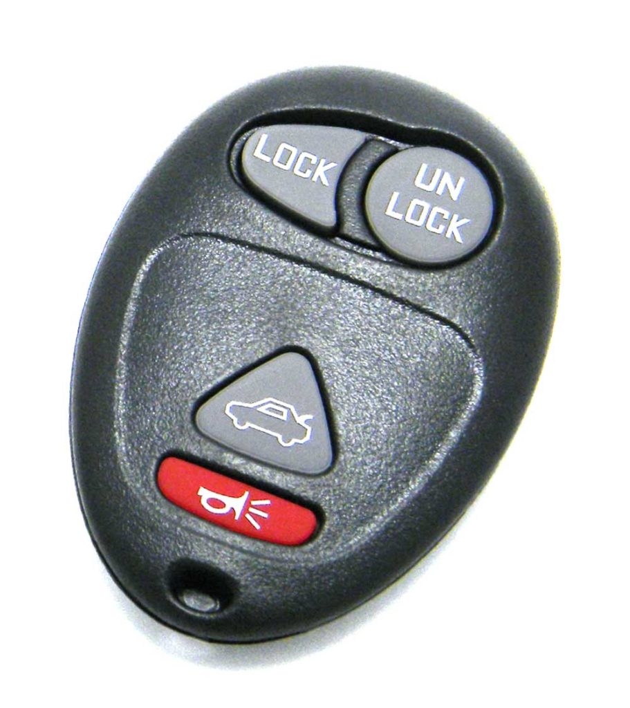 20012005 Buick Century 4Button Key Fob Remote (L2C0007T, 10335582, 1033558288, 1584591617)