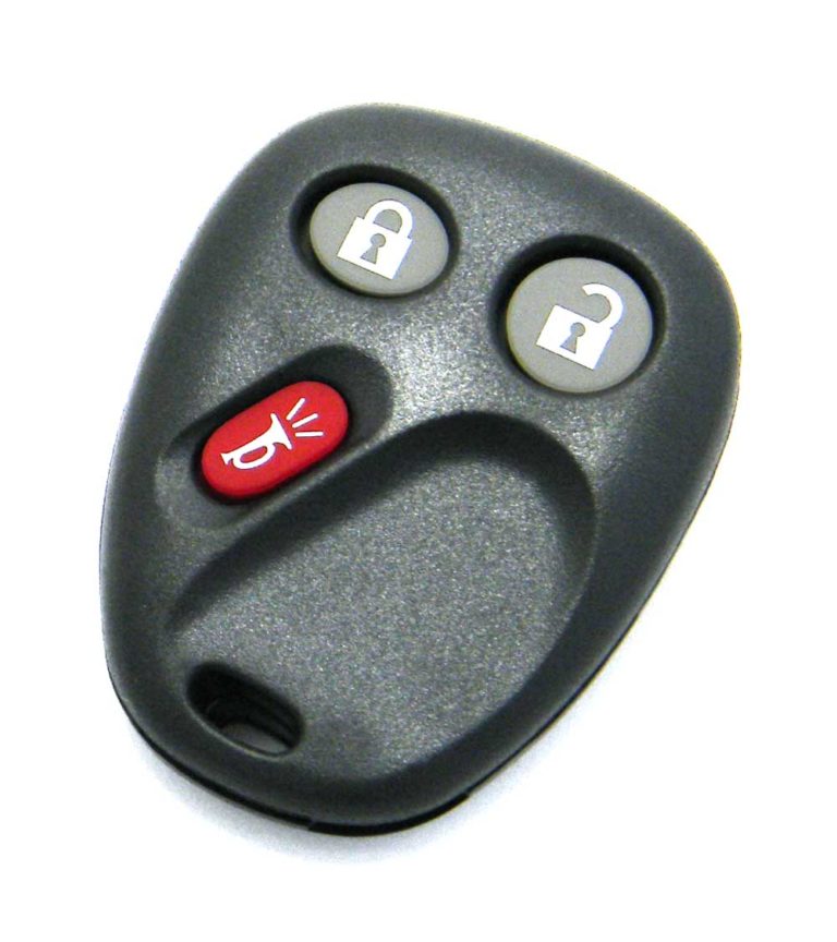 GMC Sierra Keyless Entry Remote Key Fob Programming Instructions