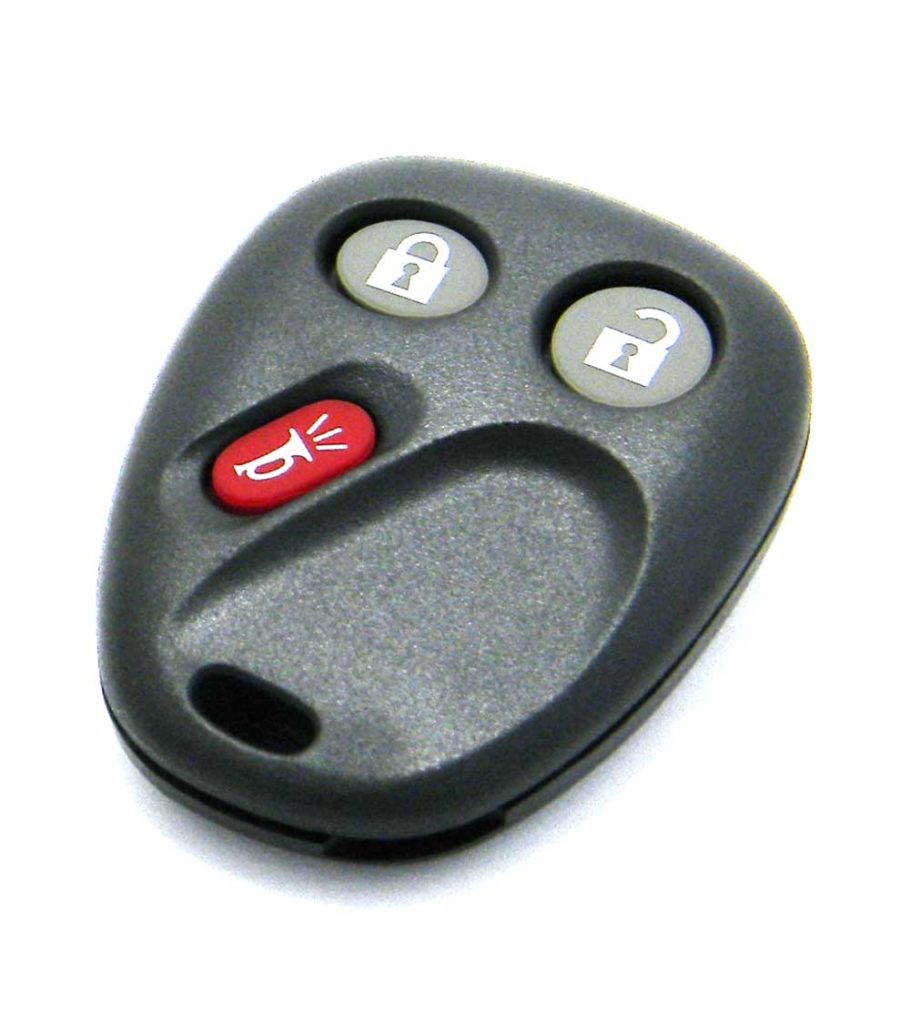 20032007 GMC Sierra 3Button Key Fob Remote (LHJ011, 21997127)
