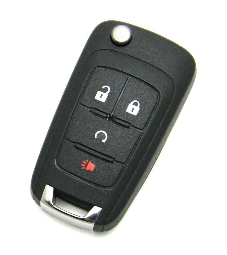 20132018 Buick Encore 4Button Flip Key Fob Remote (AVLB01T1AC