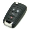2011-2017 Buick Regal 4-Button PEPS Smart Flip Key Fob Remote (FCC: OHT05918179, P/N: 13504203, 13584824, 13504283)