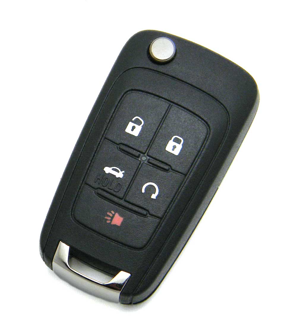 CUT TO YOUR CAR Details about  /  For 2014-2019 Chevrolet Impala 5 Button Chipped Remote Key