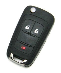 Alternative view of 2013-2020 Chevrolet Spark 3-Button Flip Key Fob Remote (FCC: A2GM3AFUS03, P/N: 95233524, 95989830, 95351250)