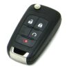 2010-2022 GMC Terrain 4-Button Flip Key Fob Remote (FCC: OHT01060512, P/N: 20873622, 20835400)
