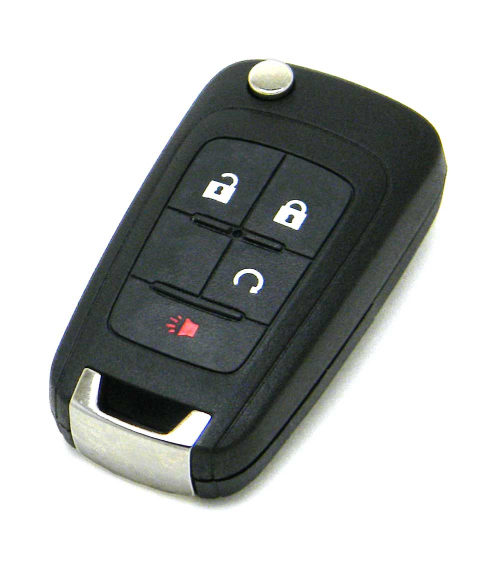 LOGO 2 New Remote Flip Keys For Chevrolet and GM Vehicles 4-button