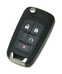 Alternative view of 2010-2019 Chevrolet Equinox 4-Button Flip Key Fob Remote (FCC: OHT01060512, P/N: 20873620, 20835404)
