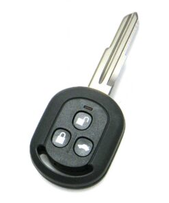 Alternative view of 2009-2011 Chevrolet Aveo 3-Button Remote Head Key Fob Non-Transponder (FCC: VQQRK960NAT, P/N: 95960309, 95960310)
