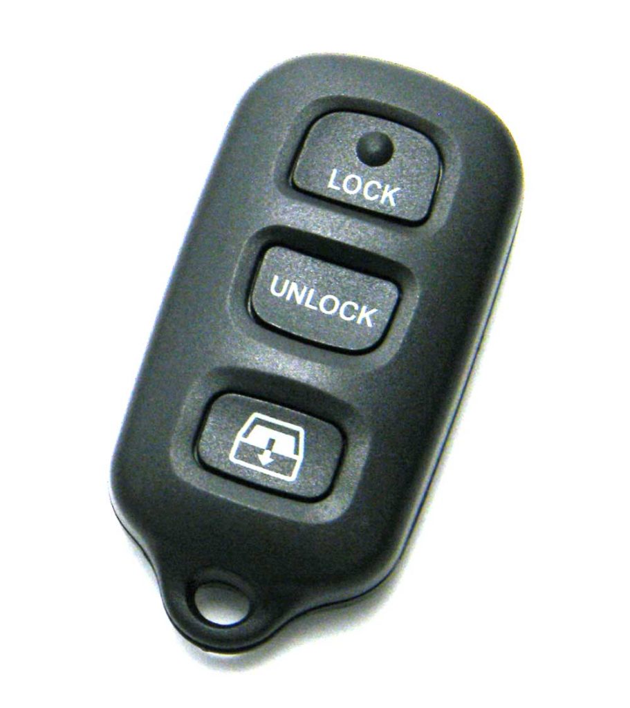2001 Toyota 4Runner Keyless Entry Remote Fob Programming Instructions