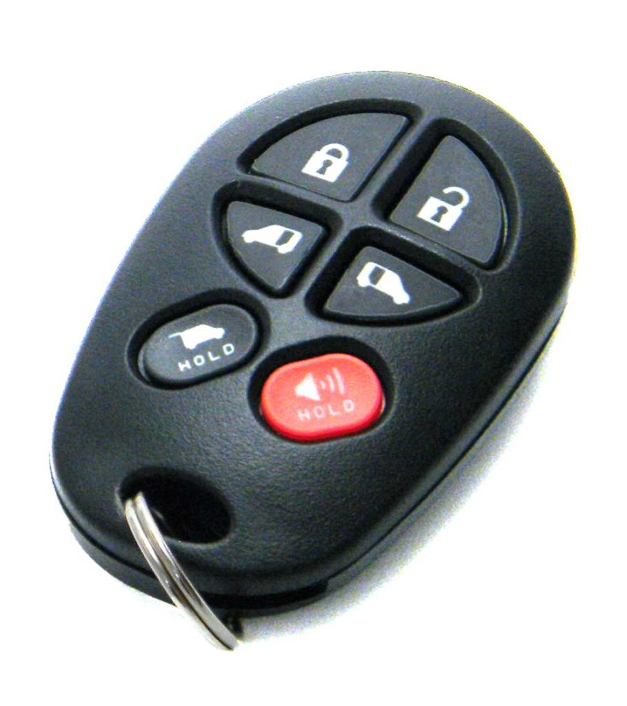 Toyota Sienna Keyless Entry Remote Fob Programming Instructions