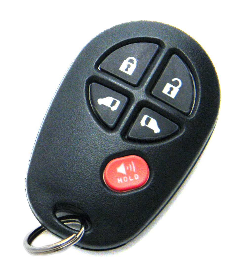Genuine OEM Toyota Sienna 5-BUTTON Keyless Entry Remote Fob GQ43VT20T