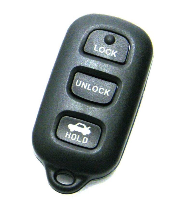 2005 Toyota Camry Keyless Entry Remote Fob Programming Instructions