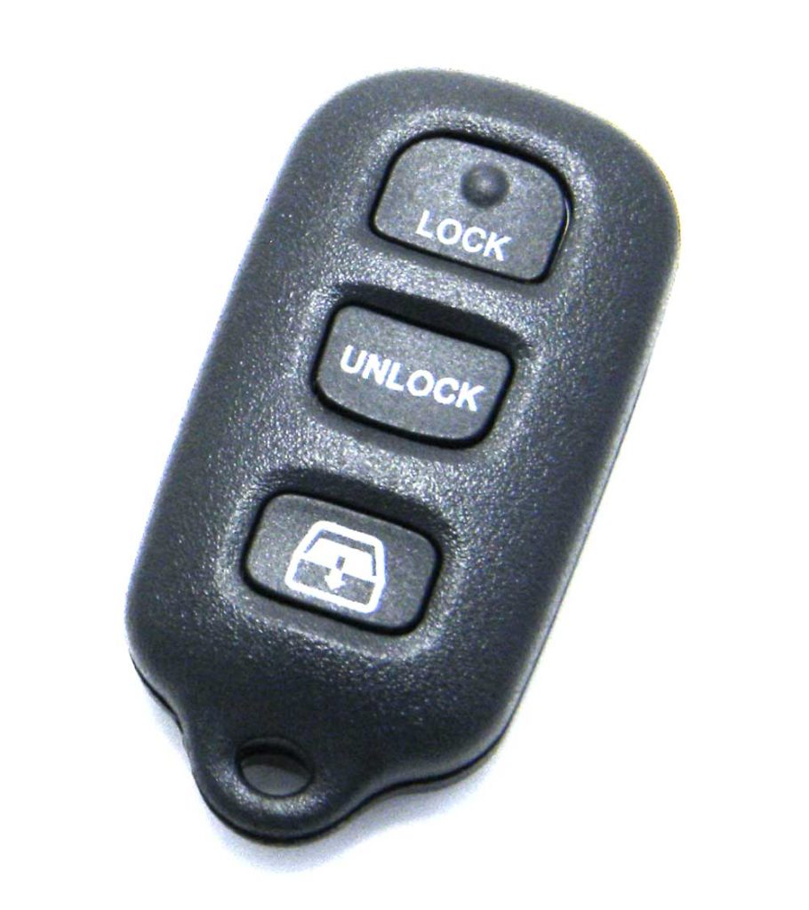 2005 Toyota 4Runner Keyless Entry Remote Fob Programming Instructions