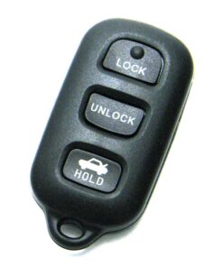 Alternative view of 2000-2003 Toyota Avalon 4-Button Key Fob Remote (FCC: HYQ12BAN, P/N: 89742-AC070)