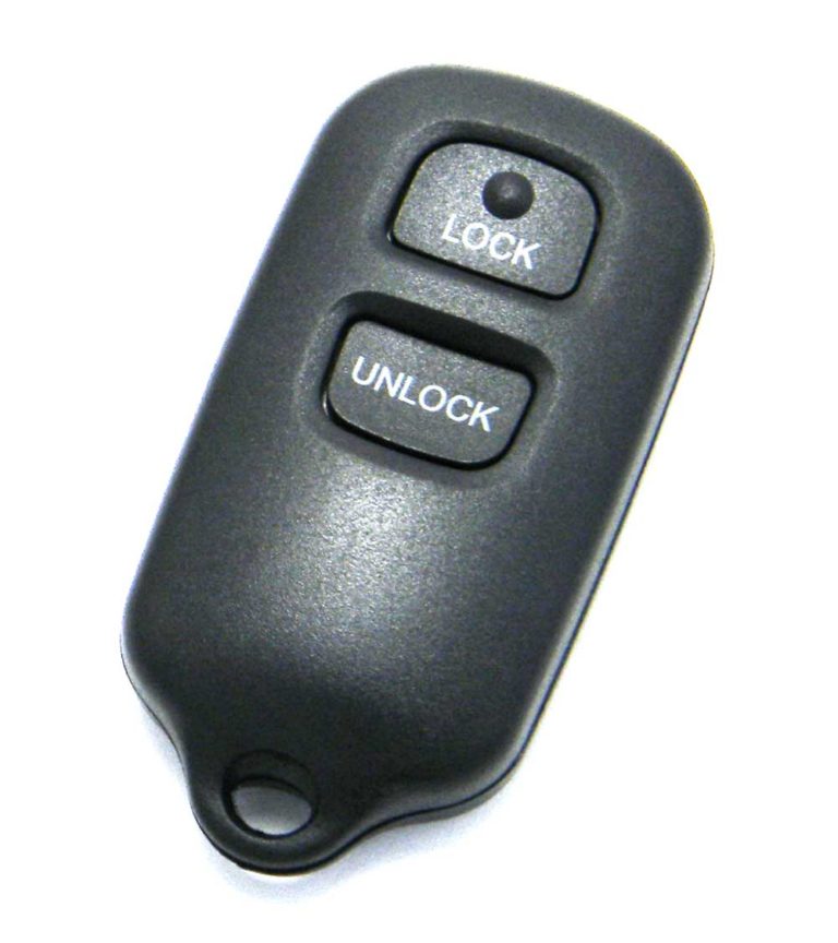 2001 Toyota Camry Keyless Entry Remote Fob Programming Instructions