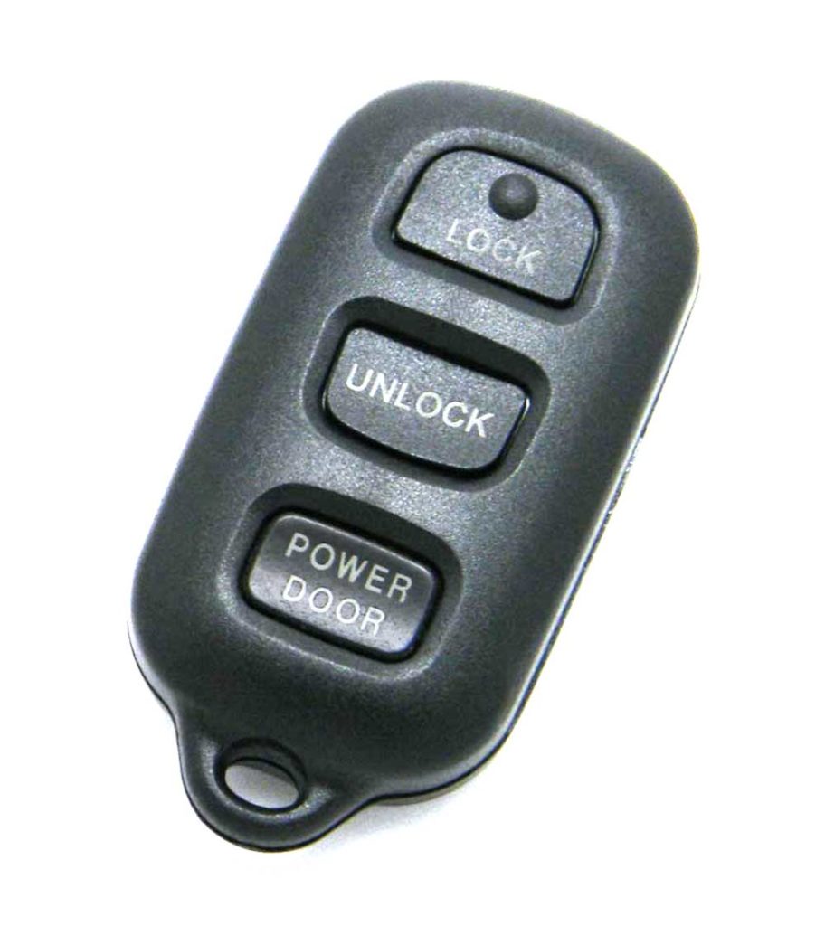 Toyota Sienna Keyless Entry Remote Fob Programming Instructions