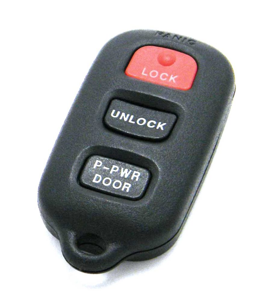 Toyota Sienna Keyless Entry Remote Fob Programming Instructions
