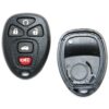 Replacement Case for 5-Button Buick Cadillac Chevrolet Key Fob Remote (FCC: OUC60221, OUC60270)