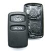 Replacement Case for Mitsubishi 2-Button Keyless Entry Remote Fob (FCC: OUCG8D-525M-A, P/N: MR587983)