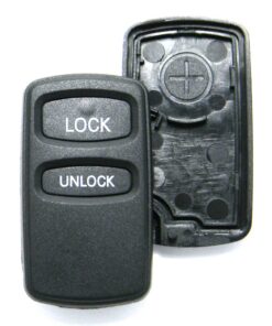 Replacement Case for Mitsubishi 2-Button Keyless Entry Remote Fob (FCC: OUCG8D-525M-A, P/N: MR587983)