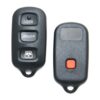 Replacement Case for 4-Button Toyota Key Fob Remote (FCC: HYQ1512Y, P/N: 89742-35020, 89742-35021)