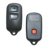 Replacement Case for 3-Button Toyota Key Fob Remote (FCC: HYQ12BBX, P/N: 89742-42120)