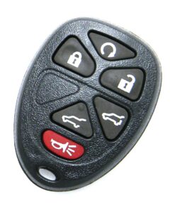 Alternative view of 2007-2014 GMC Yukon XL 6-Button Key Fob Remote (FCC: OUC60221, OUC60270, P/N: 22756462)