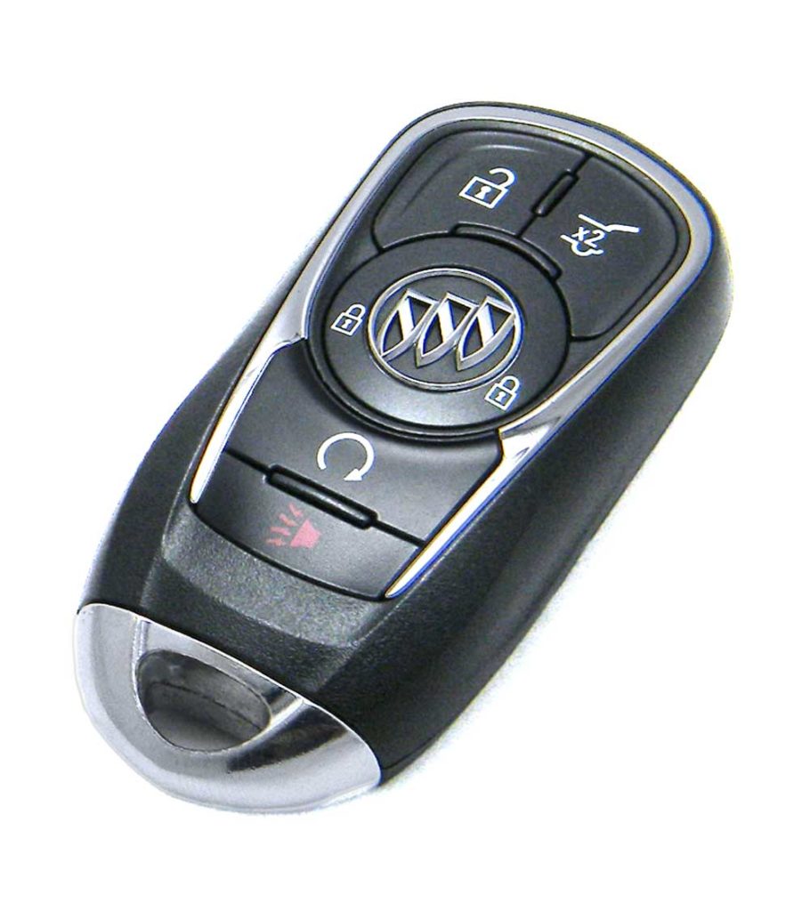 2020 Buick Envision Keyless Entry Remote Fob Programming Instructions