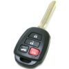 2015-2016 Scion FR-S 4-Button "G" Chip Remote Head Key Fob (FCC: HYQ12BEL, P/N: SU003-05282)