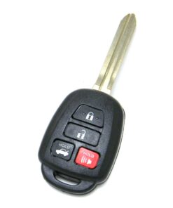 Alternative view of 2015-2016 Scion FR-S 4-Button "G" Chip Remote Head Key Fob (FCC: HYQ12BEL, P/N: SU003-05282)