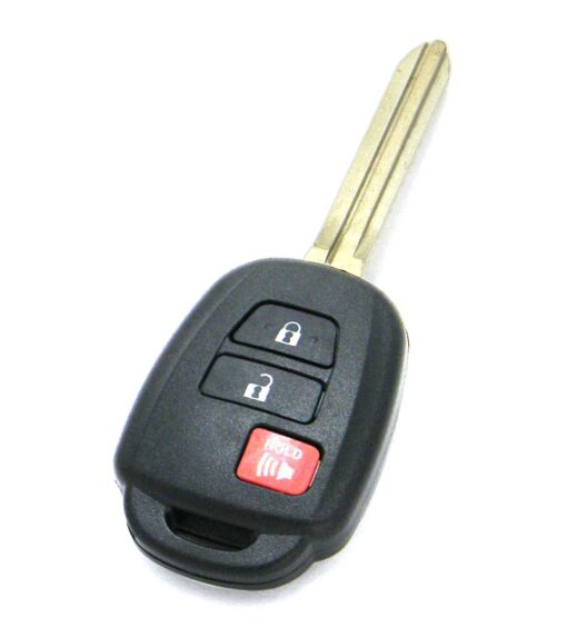 2013-2015 Scion iQ 3-Button Non Transponder Remote Head Key Fob (FCC: MOZB52TH, P/N: 89070-52G20)