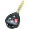 2010-2013 Toyota Corolla 4-Button "G" Chip Remote Head Key Fob (FCC: GQ4-29T, P/N: 89070-02620, 89070-12820)