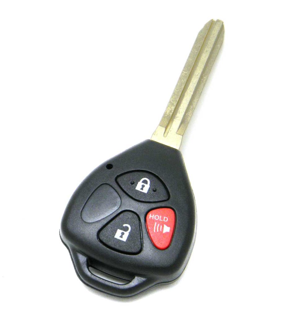 20062009 Toyota RAV4 3Button "Dot" Chip Remote Head Key Fob (HYQ12BBY