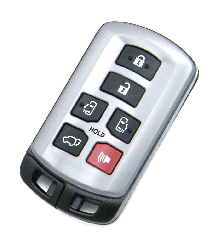 Toyota Sienna Keyless Entry Remote Fob Programming Instructions