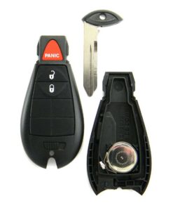 Replacement Case for 3-Button Volkswagen Key Fob Remotes (FCC: M3N5WY783X, P/N: 05026100)