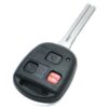2005-2007 Toyota Land Cruiser 3-Button Non Transponder Remote Head Key Fob (FCC: HYQ12BBT, P/N: 89070-60B61, 89070-60B60)