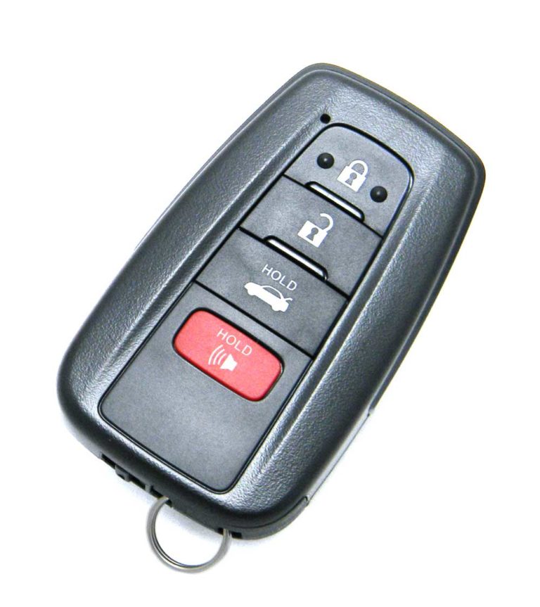 2019 Toyota Camry Keyless Entry Remote Fob Programming Instructions