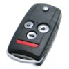 2009-2014 Acura TL 4-Button Flip Key Fob Remote Memory #2 (FCC: MLBHLIK-1T, P/N: 35113-TK4-A10)