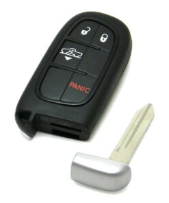 2013-2018 RAM Truck 4-Button Smart Key Fob Remote Air Suspension (FCC: GQ4-54T, P/N: 68159656)
