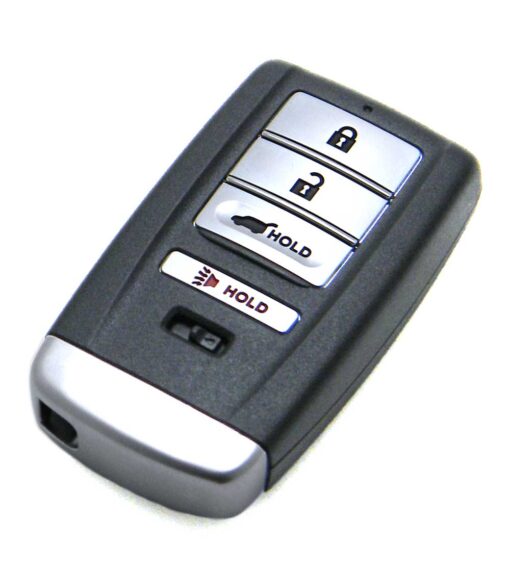 2017-2020 Acura MDX Hybrid 4-Button Smart Key Fob Remote Memory #1 (FCC: KR5V1X, P/N: 72147-TZ5-A01)