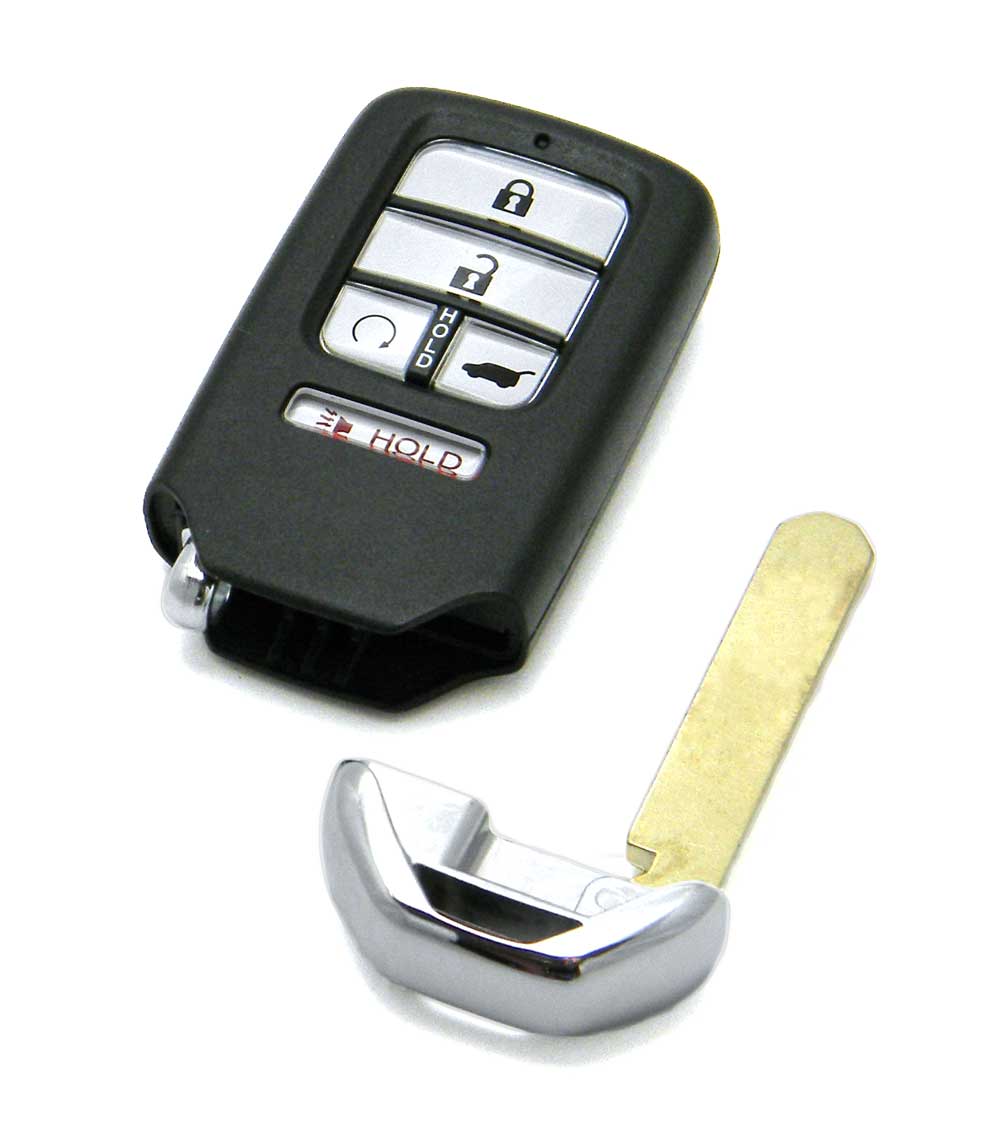 2016 2018 Honda Pilot 5 Button Smart Key Fob Remote Start Memory 1