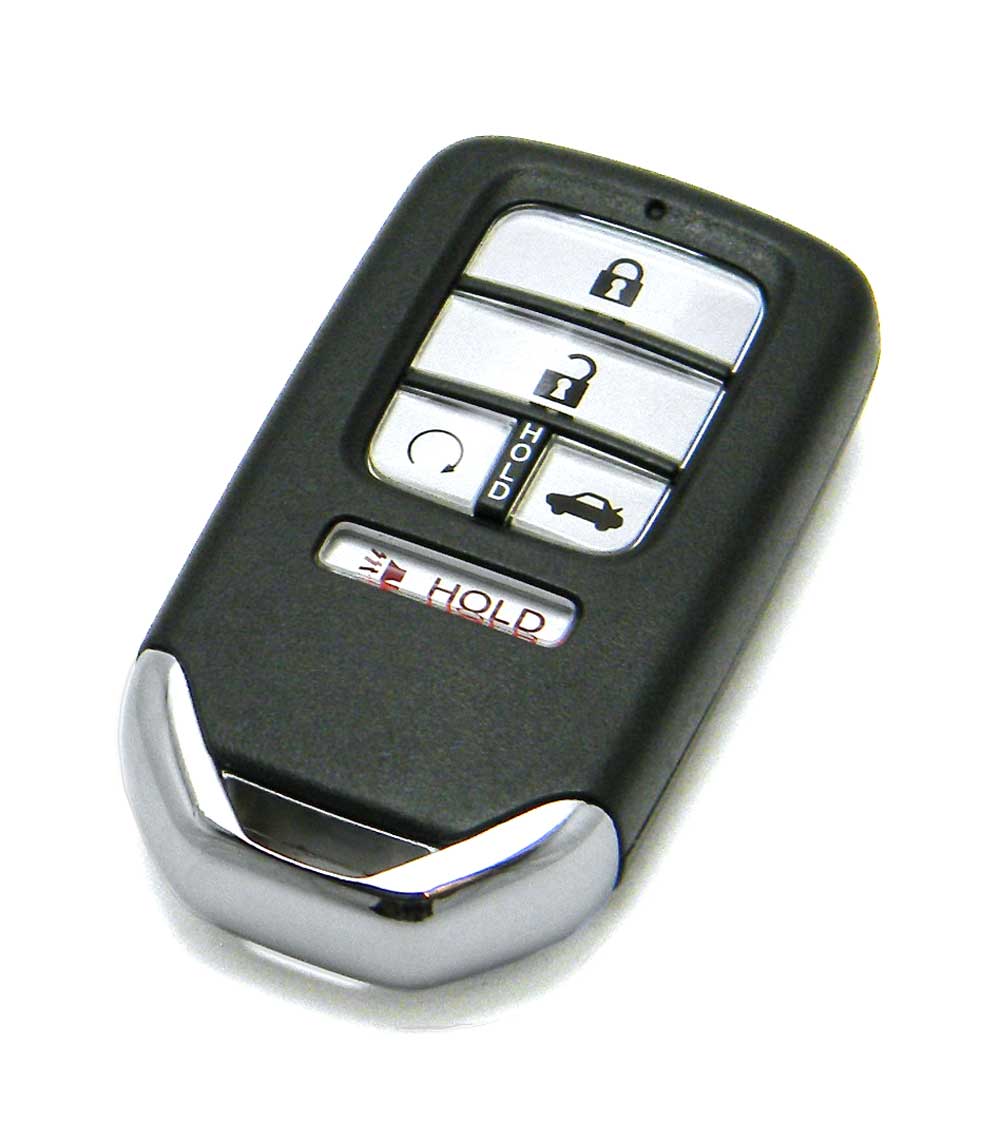 2016-2017 Honda Accord 5-Button Smart Key Fob Remote Start Memory #1 (FCC: ACJ932HK1310A, P/N: 72147-T2G-A41)