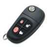 2000-2008 Jaguar S-Type 4-Button Flip Key Fob Remote (FCC: CWTWB1U24, NHVWB1U241, P/N: 1X43-15K601)