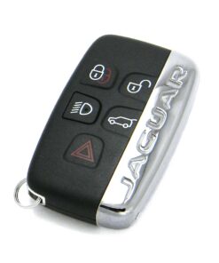2013-2017 Jaguar XF 5-Button Smart Key Fob Remote (FCC: KOBJTF10A, P/N: 5E0U50707)