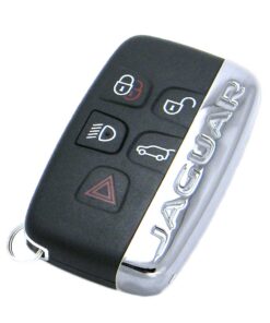 2011-2017 Jaguar XJ 5-Button Smart Key Fob Remote (FCC: KOBJTF10A, P/N: 5E0U50707, HK83-15K601-AA)