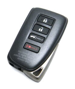 2015-2020 Lexus NX300h Hybrid 4-Button Smart Key Fob Remote (FCC: HYQ14FBA, P/N: 89904-78470, Board: 281451-2110)