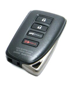 2016-2020 Lexus RX450h Hybrid 4-Button Smart Key Fob Remote (FCC: HYQ14FBB, P/N: 89904-0E160, 89904-0E170, Board: 231451-0010)