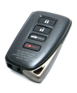 2013-2016 Lexus ES300h Hybrid 4-Button Smart Key Fob Remote (FCC: HYQ14FBA, P/N: 89904-06170, 89904-30A31, 89904-30A30, Board: 281451-0020)